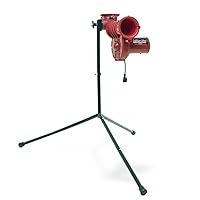 Heater Power Alley Lite 360 Baseball Pitching Machine, Pitches Lite Balls 40-80 MPH, Fastballs, Sliders, & Curves, Lightweight Batting Pitching and Field Training for Athletes