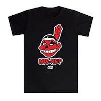 Mis-Rep Misfits Mash Up T-Shirt Mens Black Graphic Rock Band Novelty Tee Size S-5XL