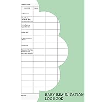 Baby Immunization Log Book: A Notebook To Help You Keep Track Of Your Baby's Immunization Schedule And Ensure They Receive Timely Vaccinations