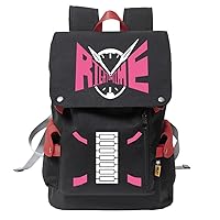 Kamen Rider Masked Rider Anime Cosplay Rucksack 15.6 Inch Laptop Backpack Casual Travel Bag Unisex Red / 3