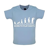 Born to Play Darts - Organic Baby/Toddler T-Shirt