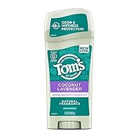 Tom's of Maine Antiperspirant Deodorant for Women, Coconut Lavender, 2.25 oz.