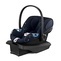 Cybex Aton G Infant Car Seat with Linear Side-Impact Protection, 11-Position Adjustable Headrest, in-Shell Ventilation, Easy-in Buckle and Secure Safelock Base, Ocean Blue
