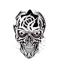 200Pcs Skull Head Waterproof Temporary Tattoos Men Flash Tattoo Sticker Tatoo Sleeves Tatto