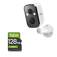 Security Cameras Outdoor with SD Card, 2K Security Camera with Color Night Vision