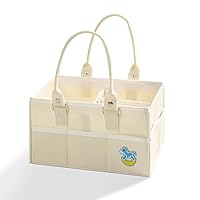 Diaper Stocker, Diaper Stocker, Diaper Storage, Storage Bag, Foldable, Baby Product Storage, Small Items, Large Capacity, Includes Lid, Interchangeable Dividers, For Babies, Newborns, Baby Showers, Baby Shower Preparation