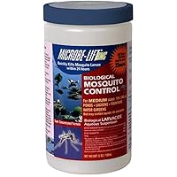 MICROBE-LIFT BMC Biological Mosquito Control, Liquid Treatment for Medium-Sized Decorative Water Gardens Up to 2,000 Gallons, Fountains and Ponds, 6 Fl Oz