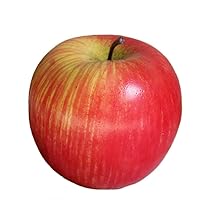 1 X Decoration Large Artificial Fake Red Apple Reusable Plastic Fruit Home Party Decoration Clever Design