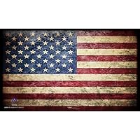 Max Protection American Flag TCG Playmat - Ideal for Card Games, 24x14 inch Neoprene Game Mat