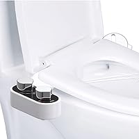 FANCUF Clean Body Intelligent Unplugged Hot and Cold Water Easy to Install Double Nozzle Toilet Lid