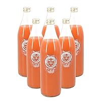 Carrot Juice, Pure Carrop, 30.4 fl oz (900 ml) x 6 Bottles, Carrot Juice, Pikaichi Vegetables, Carrot, Apple, Lemon Juice, Additive-free, Cold Press, Manufacturing Method