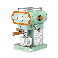 Modern Coffee Espresso Cafe Machine Building Blocks, Brick Figure Assembly Toy, Decoration for Room, Office, Home, Gift (640pcs)