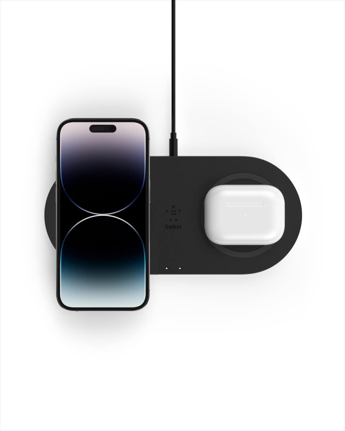 Mua Belkin Quick Charge Dual Wireless Charging Pad - 10W Qi-Certified  Charger Pad for iPhone, Samsung, Apple Airpods & More - Charge While  Listening to Music, Streaming Videos, & Video Calls -