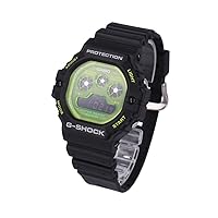Casio G-Shock DW-5900TS-1 Men's Wristwatch, Waterproof, Quartz, Digital, Black, Green, Modern