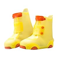 Tall Rubber Winter Boots Rain Shoe Covers | Rain Boots Shoe Covers for Boys and Girls | Reusable Galoshes Little Boots
