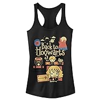 Harry Potter Deathly Hallows Cute Train Women's Fast Fashion Racerback Tank Top