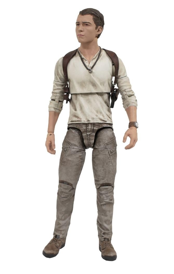 DIAMOND SELECT TOYS Uncharted: Nathan Drake Acton Figure,Multicolor 7 inch (Pack of 1)