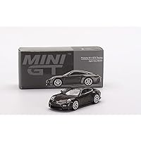 True Scale Miniatures Model Car Compatible with Porsche 911 (992) GT3 Touring (Agate Grey Metallic) Limited Edition 1/64 Diecast Model Car MGT00373