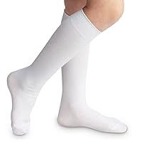 Jefferies Socks Girl's Seamless Cotton Knee High 6 Pair Pack