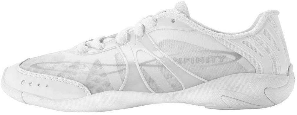 Nfinity Vengeance Cheer Shoe - Women & Youth Competition Cheerleading Gear, White, Youth 2