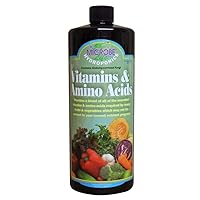 Microbe Life Hydroponics Premium Vitamins & Amino Acids Essential for Maximum Plant Growth and Root Uptake, Use with Any Feeding Systems Including Hydroponics or Soil, 32 Ounces