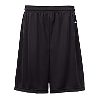Badger Youth B-Dry 6 Shorts, XS, Cardinal