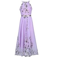 2018 Fashion Summer Women Elegant Boho Long Maxi Dress Charming O-Neck Chiffon Lady Evening Party Beach Dress Plus Size S-6XL
