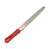 8'' inch Diamond Coated File Flat Style Grit 120 Needle Board File Filling Tool Hand Tool for Grinding on Glass, Stone, Ceramic, Marble, Rock, Bone
