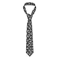 Bunny Rabbit Print Men'S Necktie Printed Skinny Tie Neck Tie Business Wedding Formal Fashion Causal Necktie