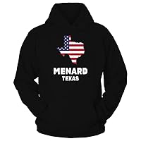 FanPrint Texas American Flag Menard USA Patriotic Souvenir