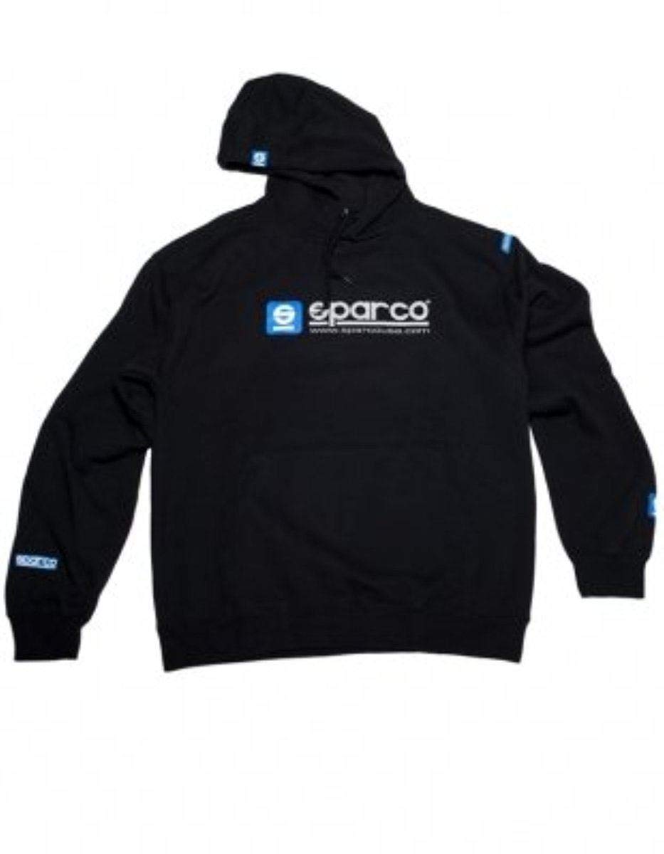 Sparco SP03100NR2M WWW Medium Black Hooded Sweatshirt