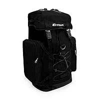 Everest Hiking Pack, Black, One Size