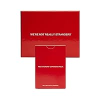 WE'RE NOT REALLY STRANGERS Card Game Bundle - Core + Relationship Editions, Fun Family Party Games, Game Night, Couples Games, 2+ Players