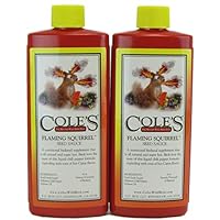 Cole's Flaming Squirrel Assorted Species Wild Bird Food Additive Soybean Oil 8 oz. (Set of 2)