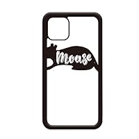 Mouse Black and White Animal for iPhone 12 Pro Max Cover for Apple Mini Mobile Case Shell