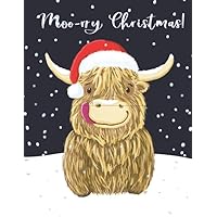 WEE HAMISH THE SCOTTISH HIGHLAND COW | MOO-RRY CHRISTMAS!: 8.5 x 11 Inch Wide Ruled Notebook | A Little Happy Heilan Coo Sporting His Christmas Santa Hat WEE HAMISH THE SCOTTISH HIGHLAND COW | MOO-RRY CHRISTMAS!: 8.5 x 11 Inch Wide Ruled Notebook | A Little Happy Heilan Coo Sporting His Christmas Santa Hat Paperback
