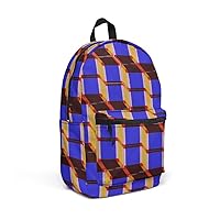 Time Plaid Backpack – Poker Table