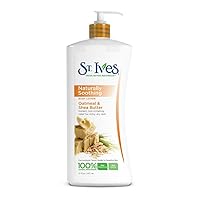 St. Ives Nourish & Soothe, Oatmeal & Shea Butter Body Lotion 21 Fl Oz St. Ives Nourish & Soothe, Oatmeal & Shea Butter Body Lotion 21 Fl Oz