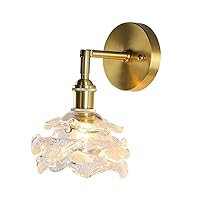 1-Light Copper Wall Sconce Gold Antique Brass 5.9
