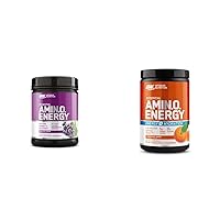Optimum Nutrition Amino Energy Powders with BCAA, Amino Acids, Electrolytes, Caffeine, Energy, Hydration, Muscle Recovery - 65 and 30 Servings