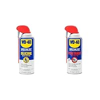 WD-40 Specialist Silicone Lubricant with Smart Straw Sprays 2 Ways, 11 OZ & Specialist Penetrant with Smart Straw Sprays 2 Ways, 11 OZ