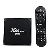 4GB 64GB X96 Max Plus Ultra TV Box Android 11 Amlogic S905X4 2.4G/5GHz Dual WiFi BT4.0 USB3.0 Support AV1 H.265 8K 24fps 4K 60fps HDR Set Top Box