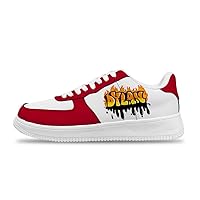 Popular Graffiti (15),red1 Air Force Customized Shoes Men's Shoes Women's Shoes Fashion Sports Shoes Cool Animation Sneakers