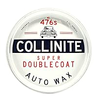 Collinite 476 Super Doublecoat Wax-Carnauba + Polymer Sealant - High Gloss Shine + Ultra Durable Hydrophobic Beading & Long-Lasting Paint Protection for Cars, Trucks, and Motorcycles (9 fl oz)