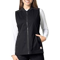 Carhartt Women's Modern Fit Zip-Front Utility Vest