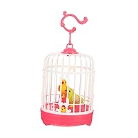 ERINGOGO Singing Bird Toy Voice-Activated Induction Bird LED Abs Toddler The Bird Chirping Bird Toy