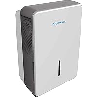 Keystone 50-Pint Portable Dehumidifier for Basement, Garage, Living Room, and Extra Large Rooms up to 4,500 Sq.Ft., 115V, Quiet Dehumidifier for Home and Moisture Absorber with Auto-Shutoff and Timer