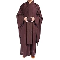 Shaolin Temple Zen Buddhist Robe Monk Meditation Kung Fu Shirt