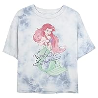 Princess Signed Ariel Women's Fast Fashion Short Sleeve Tee Shirt