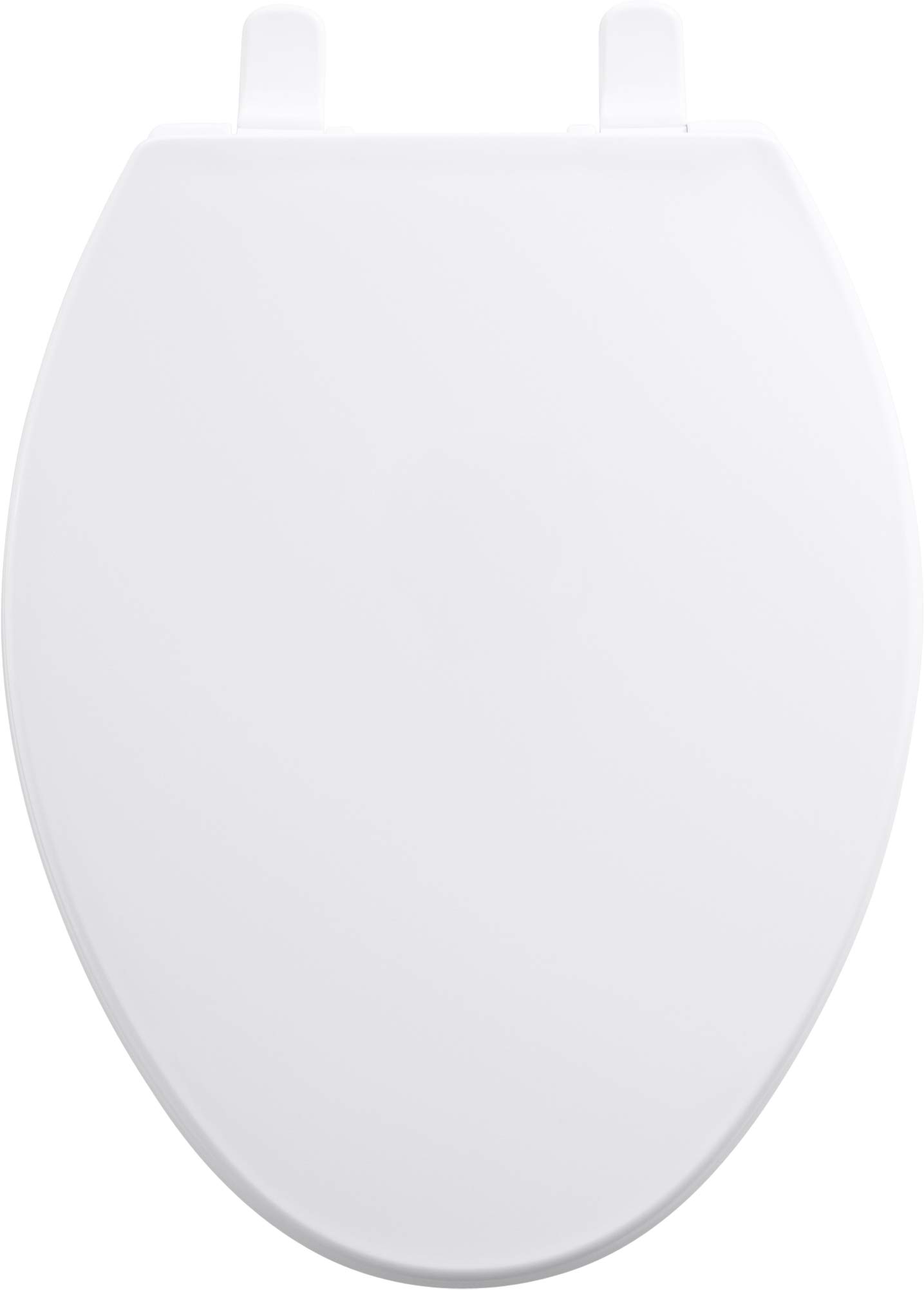 Kohler K-4774-0 Brevia Elongated White Toilet Seatwith Quick-Release Hinges And Quick-Attach Hardware For Easy Clean